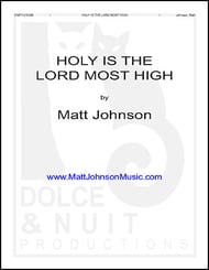 Holy Is the Lord Most High Vocal Solo & Collections sheet music cover Thumbnail